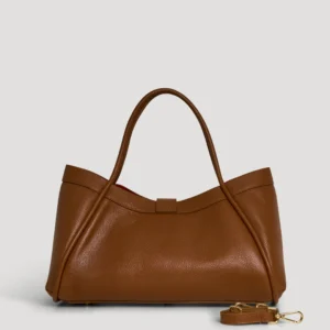 Mayfair Tasche aus hellbraunem Togo-Leder
